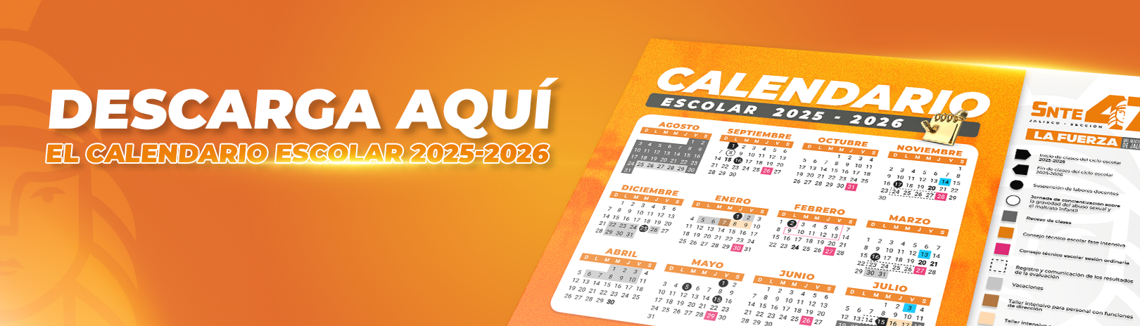 Descarga Calendario Escolar